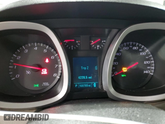 2012 Chevrolet Equinox LTZ with VIN 2GNFLGE54C6226978, listed as a Copart auction lot 43212055 with 169,789 mi miles and Salvage Title. Bid and sale history available at DreamBid. Image 9.