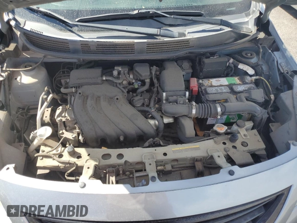 2014 Nissan Versa SV with VIN 3N1CN7AP3EL845277, listed as a Copart auction lot 54055565 with 50,953 mi miles and Salvage Title. Bid and sale history available at DreamBid. Image 11.