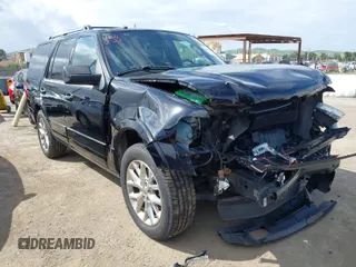 2017 Ford Expedition Limited z VIN 1FMJU1KTXHEA07053, wystawiony jako IAAI lot #41906912 z przebiegiem 129 899 mil mil oraz . Historia ofert i sprzedaży dostępna na DreamBid. Obrazek 1.