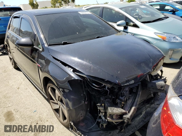 2018 Volkswagen Golf GTI S with VIN 3VW447AU6JM297495, listed as a Copart auction lot 56058774 with 0 mi miles and Salvage Title. Bid and sale history available at carsss.com. Image 5.