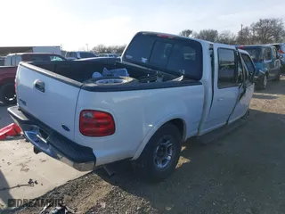 2001 Ford F-150 SuperCrew XLT with VIN 1FTRW07L71KC43347, listed as a IAAI auction lot 41743441 with 1 mi miles. Bid and sale history available at carsss.com. Image 4.