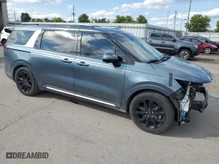 2022 Kia Carnival SX with VIN KNDNE5H39N6091132, listed as a Copart auction lot 70006644 with 63,958 mi miles and Salvage Title. Bid and sale history available at carsss.com. Image 4.