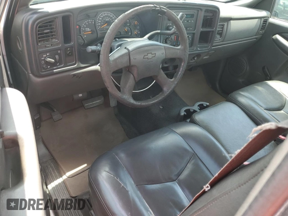 2006 Chevrolet Silverado 1500 Work Truck with VIN 1GCEC14X06Z279500, listed as a Copart auction lot 55018865 with 240,474 mi miles and Salvage Title. Bid and sale history available at DreamBid. Image 8.