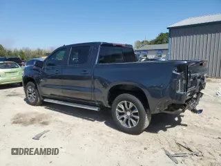 2021 Chevrolet Silverado 1500 LT with VIN 1GCUYDED6MZ317005, listed as a Copart auction lot 47091675 with 46,381 mi miles and Salvage Title. Bid and sale history available at DreamBid. Image 2.