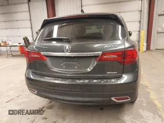 2016 Acura MDX with VIN 5FRYD4H21GB035516, listed as a IAAI auction lot 41242293 with 122,606 mi miles. Bid and sale history available at carsss.com. Image 17.