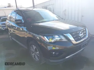 2017 Nissan Pathfinder SL with VIN 5N1DR2MN3HC654487, listed as a IAAI auction lot 41719910 with 79,976 mi miles and . Bid and sale history available at DreamBid. Image 1.