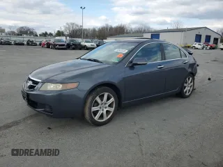 2004 Acura TSX with VIN JH4CL96854C014565, listed as a Copart auction lot 50443835 with 0 mi miles and Salvage Title. Bid and sale history available at carsss.com. Image 1.