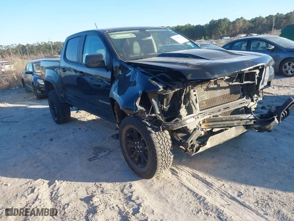 2021 Chevrolet Colorado 4WD ZR2 with VIN 1GCGTEEN7M1111068, listed as a IAAI auction lot 41335634 with 96,261 mi miles. Bid and sale history available at carsss.com. Image 1.
