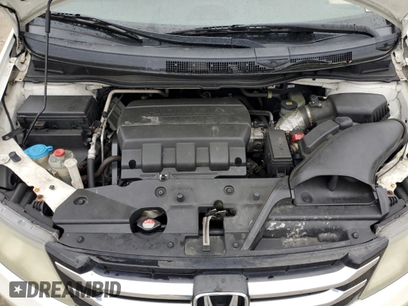 2014 Honda Odyssey EX-L with VIN 5FNRL5H63EB079306, listed as a Copart auction lot 57170635 with 256,140 mi miles and Clean title. Bid and sale history available at DreamBid. Image 12.