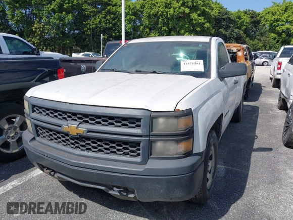 2015 Chevrolet Silverado 1500 Work Truck with VIN 1GCNKPEH5FZ240995, listed as a IAAI auction lot 41571561 with 56,149 mi miles. Bid and sale history available at carsss.com. Image 6.