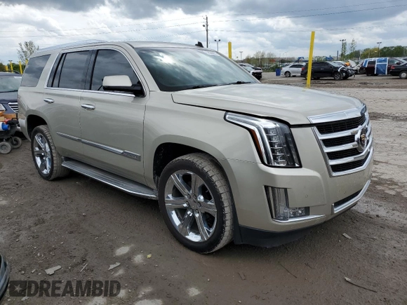 2015 Cadillac Escalade z VIN 1GYS4AKJ1FR100437, wystawiony jako Copart lot #52559965 z przebiegiem 51 627 mil mil oraz Tytuł czysty. Historia ofert i sprzedaży dostępna na DreamBid. Obrazek 4.