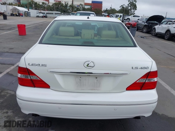 2005 Lexus LS 430 z VIN JTHBN36FX50175532, wystawiony jako IAAI lot #41925866 z przebiegiem 182 956 mil mil oraz . Historia ofert i sprzedaży dostępna na DreamBid. Obrazek 16.