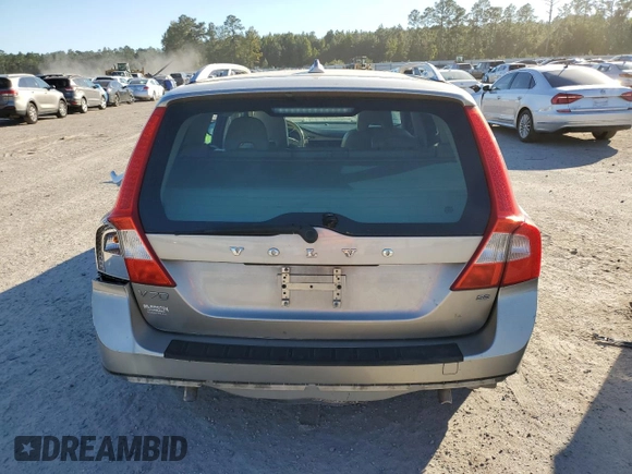 2008 Volvo V70 with VIN YV1BW982081038541, listed as a Copart auction lot 75408094 with 171,455 mi miles and Salvage Title. Bid and sale history available at DreamBid. Image 6.
