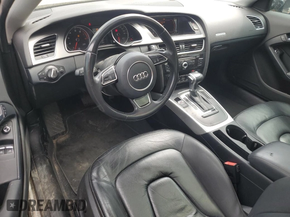 2015 Audi A5 Premium with VIN WAUCFAFR1FA033094, listed as a Copart auction lot 52738125 with 82,312 mi miles and Salvage Title. Bid and sale history available at carsss.com. Image 8.