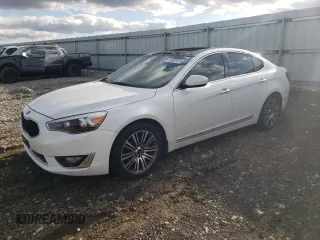 2016 Kia Cadenza Premium with VIN KNALN4D76G5211288, listed as a Copart auction lot 49951475 with 139,985 mi miles and Salvage Title. Bid and sale history available at carsss.com. Image 1.