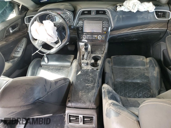 2017 Nissan Maxima Platinum with VIN 1N4AA6AP2HC457604, listed as a Copart auction lot 50564985 with 64,205 mi miles and Salvage Title. Bid and sale history available at DreamBid. Image 8.