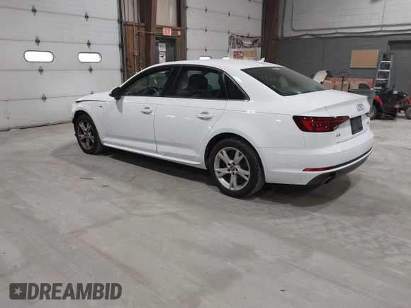 2018 Audi A4 Premium with VIN WAUKMAF4XJA210708, listed as a IAAI auction lot 41866816 with 92,999 mi miles. Bid and sale history available at carsss.com. Image 3.