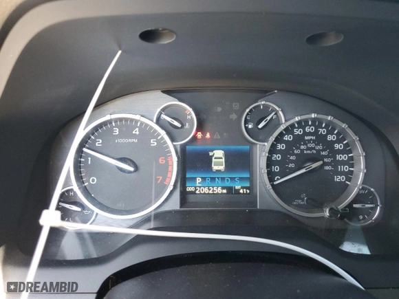 2017 Toyota Tundra 4WD SR5 with VIN 5TFDW5F13HX603041, listed as a Copart auction lot 46340565 with 206,256 mi miles and Salvage Title. Bid and sale history available at carsss.com. Image 9.
