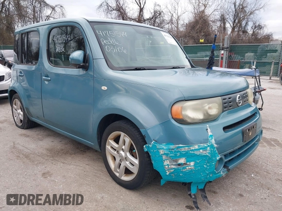2010 Nissan Cube S z VIN JN8AZ2KRXAT170470, wystawiony jako IAAI lot #41751544 z przebiegiem 108 437 mil mil oraz . Historia ofert i sprzedaży dostępna na DreamBid. Obrazek 6.
