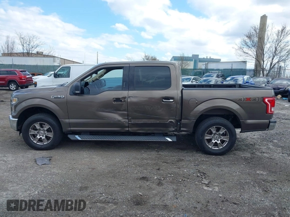 2016 Ford F-150 XLT with VIN 1FTEW1EF5GFD09123, listed as a IAAI auction lot 41894665 with 158,250 mi miles. Bid and sale history available at carsss.com. Image 14.