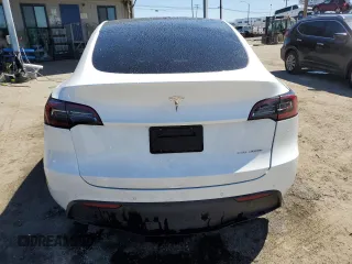 2022 Tesla Model Y Long Range z VIN 7SAYGDEEXNF455766, wystawiony jako Copart lot #49641685 z przebiegiem 51 142 mil mil oraz Szkoda całkowita • Salvage title. Historia ofert i sprzedaży dostępna na DreamBid. Obrazek 6.