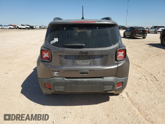 2019 Jeep Renegade Latitude z VIN ZACNJBBB4KPK54222, wystawiony jako Copart lot #48378065 z przebiegiem 80 169 mil mil oraz Szkoda całkowita • Salvage title. Historia ofert i sprzedaży dostępna na DreamBid. Obrazek 6.