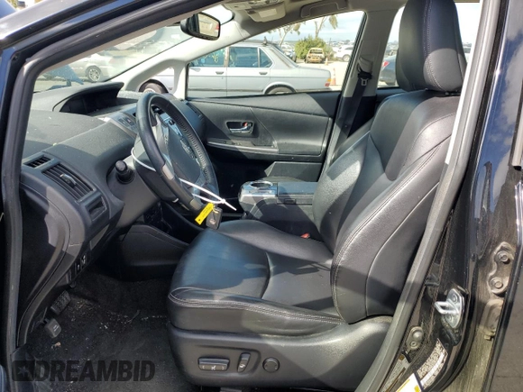 2016 Toyota Prius v Two with VIN JTDZN3EU2GJ054555, listed as a Copart auction lot 50606125 with 157,947 mi miles and Salvage Title. Bid and sale history available at carsss.com. Image 7.