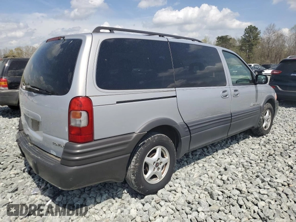 2001 Pontiac Montana with VIN 1GMDX03E61D318330, listed as a Copart auction lot 52063885 with 98,926 mi miles and Salvage Title. Bid and sale history available at DreamBid. Image 3.