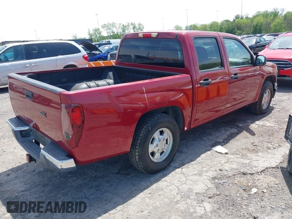 2005 Chevrolet Colorado 1SC LS Z85 with VIN 1GCCS136X58120717, listed as a IAAI auction lot 42096783 with 112,953 mi miles. Bid and sale history available at carsss.com. Image 4.