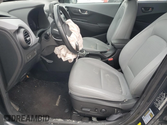 2018 Hyundai Kona Limited with VIN KM8K33A54JU088391, listed as a Copart auction lot 80544904 with 0 mi miles and Clean Title. Bid and sale history available at carsss.com. Image 7.