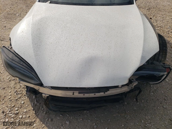 2023 Tesla Model S with VIN 5YJSA1E51PF518503, listed as a Copart auction lot 78571824 with 0 mi miles and Salvage Title. Bid and sale history available at carsss.com. Image 11.