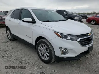 2021 Chevrolet Equinox LT with VIN 3GNAXKEV1ML353301, listed as a Copart auction lot 51380105 with 88,057 mi miles and Salvage Title. Bid and sale history available at DreamBid. Image 4.