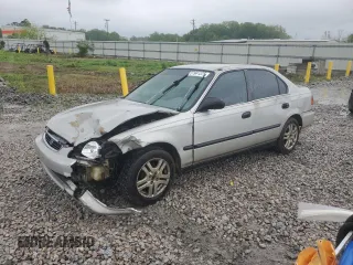 1997 Honda Civic LX z VIN 2HGEJ6674VH570775, wystawiony jako Copart lot #51941375 z przebiegiem 254 375 mil mil oraz Szkoda całkowita • Salvage title. Historia ofert i sprzedaży dostępna na DreamBid. Obrazek 1.