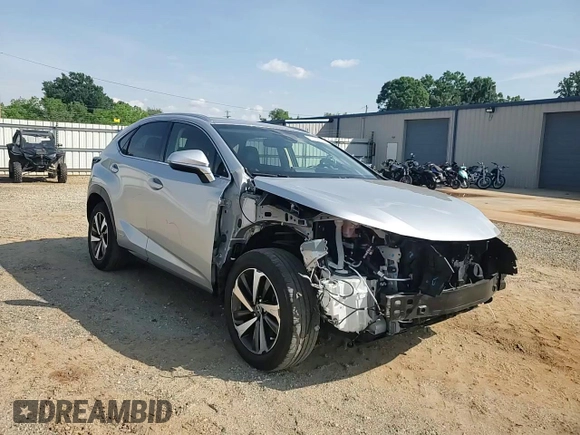 2019 Lexus NX 300h with VIN JTJBJRBZ9K2121314, listed as a Copart auction lot 57136075 with 56,744 mi miles and Salvage title. Bid and sale history available at DreamBid. Image 14.