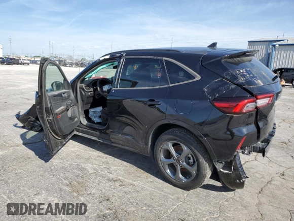 2024 Ford Escape ST-Line with VIN 1FMCU0MN7RUA04409, listed as a Copart auction lot 54306615 with 16,518 mi miles and Salvage Title. Bid and sale history available at DreamBid. Image 2.
