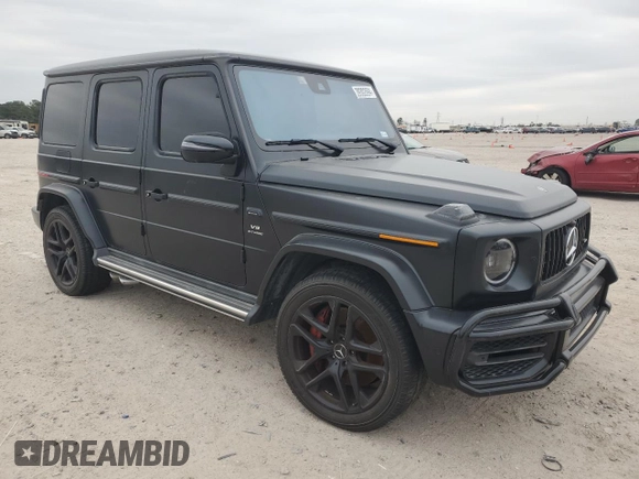 2020 Mercedes-Benz G 63 AMG with VIN W1NYC7HJ0LX359756, listed as a Copart auction lot 39302694 with Not Provided miles and . Bid and sale history available at DreamBid. Image 4.