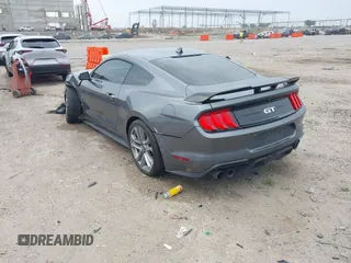 2022 Ford Mustang GT with VIN 1FA6P8CF5N5123247, listed as a IAAI auction lot 42401616 with 40,564 mi miles and . Bid and sale history available at DreamBid. Image 3.