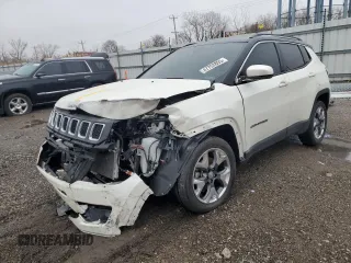 2021 Jeep Compass Limited with VIN 3C4NJDCB9MT544254, listed as a Copart auction lot 47752895 with 35,197 mi miles and Salvage Title. Bid and sale history available at carsss.com. Image 1.