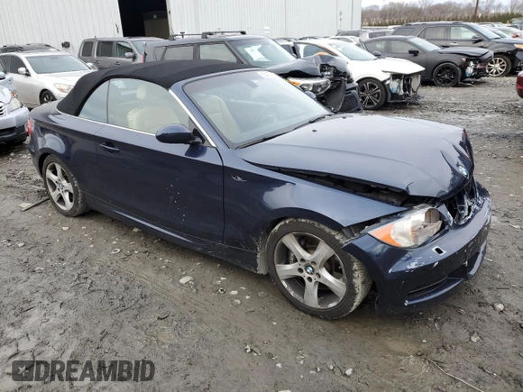 2008 BMW 1 Series 135i z VIN WBAUN93518VF56573, wystawiony jako Copart lot #85492504 z przebiegiem 132 979 mil mil oraz Szkoda całkowita • Salvage title. Historia ofert i sprzedaży dostępna na DreamBid. Obrazek 4.