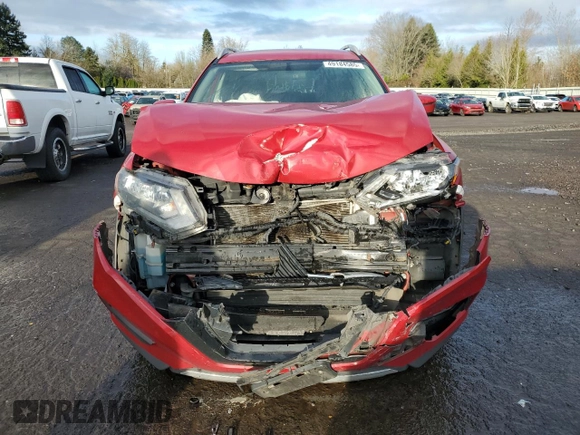 2017 Nissan Rogue S with VIN 5N1AT2MM3HC800169, listed as a Copart auction lot 49184585 with 133,195 mi miles and Salvage Title. Bid and sale history available at carsss.com. Image 5.