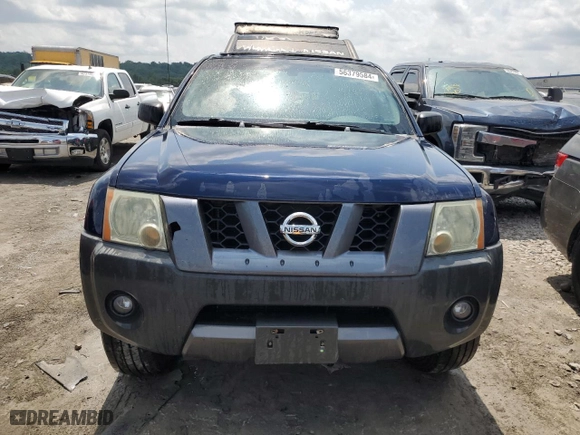 2006 Nissan Xterra X with VIN 5N1AN08W66C540583, listed as a Copart auction lot 56379584 with 198,782 mi miles and Salvage Title. Bid and sale history available at carsss.com. Image 5.