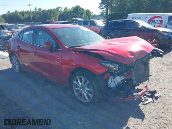 2015 Mazda 3 S Grand Touring z VIN JM1BM1W36F1253699, wystawiony jako IAAI lot #42204557 z przebiegiem 132 626 mil mil oraz . Historia ofert i sprzedaży dostępna na DreamBid. Obrazek 1.