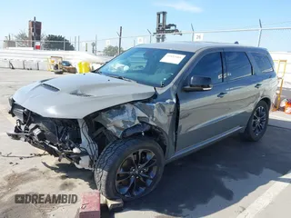 2021 Dodge Durango R/T with VIN 1C4SDHCT9MC573095, listed as a IAAI auction lot 41852401 with 63,492 mi miles and . Bid and sale history available at DreamBid. Image 18.