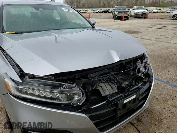 2018 Honda Accord EX with VIN 1HGCV1F49JA072875, listed as a Copart auction lot 51618915 with 137,424 mi miles and Salvage Title. Bid and sale history available at DreamBid. Image 14.