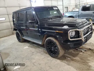 2023 Mercedes-Benz G 550 with VIN W1NYC6BJXPX490007, listed as a Copart auction lot 49424904 with 526 mi miles and Salvage Title. Bid and sale history available at DreamBid. Image 4.