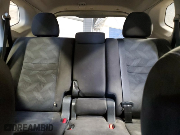 2015 Nissan Rogue SV with VIN KNMAT2MV3FP586481, listed as a Copart auction lot 53128015 with 124,834 mi miles and Salvage Title. Bid and sale history available at carsss.com. Image 10.