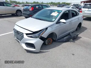 2022 Hyundai Accent SE with VIN 3KPC24A69NE167750, listed as a IAAI auction lot 37355800 with Not Provided miles and . Bid and sale history available at carsss.com. Image 16.