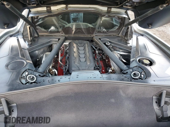 2023 Chevrolet Corvette 1LT with VIN 1G1YA2D40P5123103, listed as a Copart auction lot 85243864 with 12,302 mi miles and Salvage title. Bid and sale history available at DreamBid. Image 11.