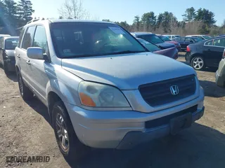2004 Honda Pilot EX with VIN 2HKYF18594H621365, listed as a IAAI auction lot 41996562 with 223,322 mi miles. Bid and sale history available at carsss.com. Image 6.