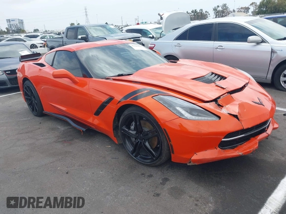 2019 Chevrolet Corvette 1LT with VIN 1G1YB2D74K5102125, listed as a IAAI auction lot 42585894 with 43,939 mi miles and . Bid and sale history available at DreamBid. Image 1.